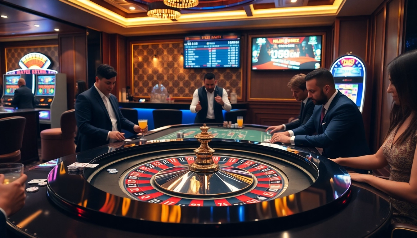 Experience exhilarating gaming action at 7m cn's luxury casino environment featuring roulette and live scores.