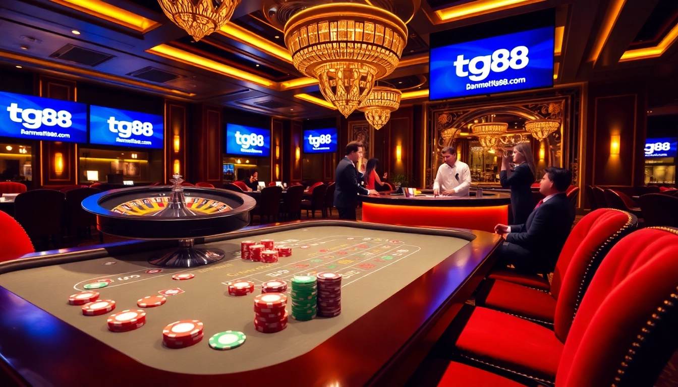 Discover exciting gameplay at tg88.com with vibrant casino tables and interactive games.