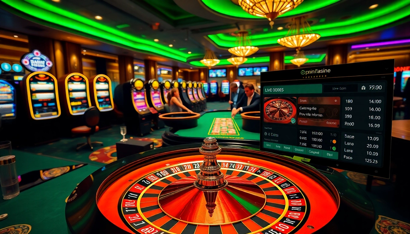 Experience the thrill of live betting with 7m cn on a luxurious casino floor.