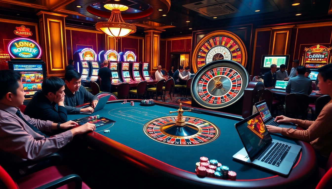 Experience the thrill of link alternatif sbobet at a vibrant casino with poker and roulette excitement.