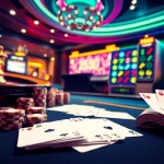 Experience the thrill of online gaming at https://rr88.navy/ with vibrant casino tables and spinning roulette wheels.