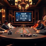 Engage with our stunning poker scene showcasing thrilling results china action in a luxurious casino.