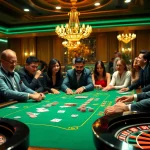 Experience the thrill of gambling with https://x88ni.com/ at a luxurious poker table surrounded by excitement.