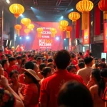 Vibrant entertainment scene showcasing diverse cultural performances by KJC365 in Vietnam.